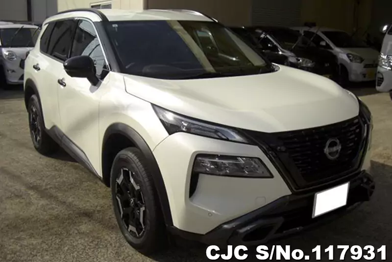 2024 Nissan XTrail White for sale Stock No. 117931 Japanese Used