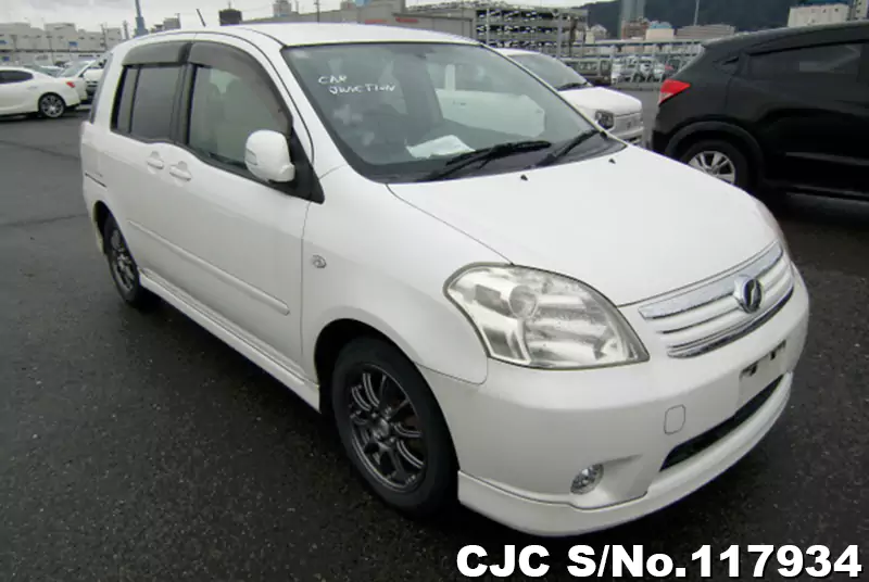 2008 Toyota Raum Pearl White for sale | Stock No. 117934