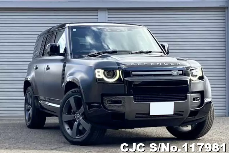 2024 Land Rover Defender Black for sale Stock No. 117981 Japanese