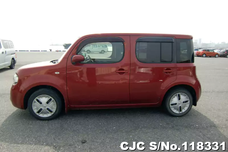 2014 Nissan Cube Red for sale | Stock No. 118331 | Japanese Used