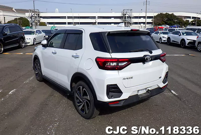 Toyota Raize in White for Sale Image 1