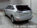 Toyota Harrier in Silver for Sale Image 1