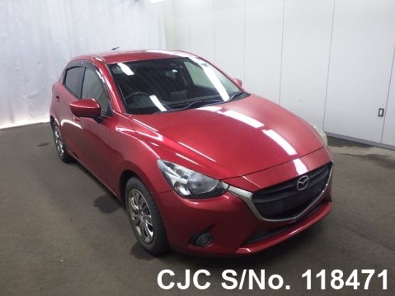 Mazda Demio in Red for Sale Image 0