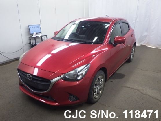Mazda Demio in Red for Sale Image 3