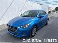 Mazda Demio in Blue for Sale Image 3