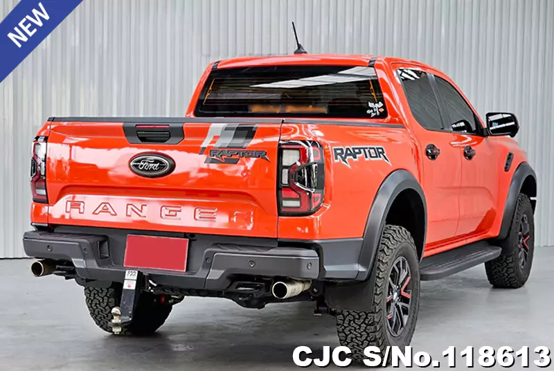 Ford Ranger in Orange for Sale Image 2