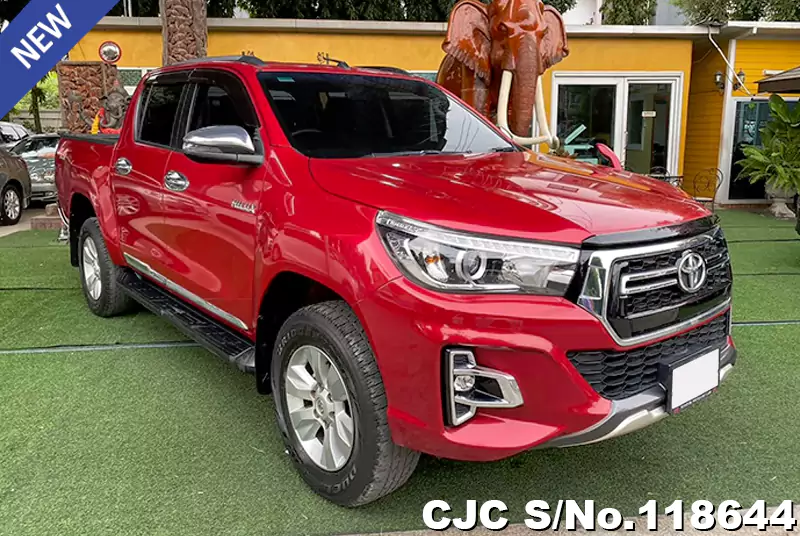 Toyota Hilux in Red for Sale Image 0