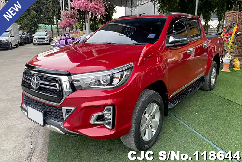 Toyota Hilux in Red for Sale Image 3