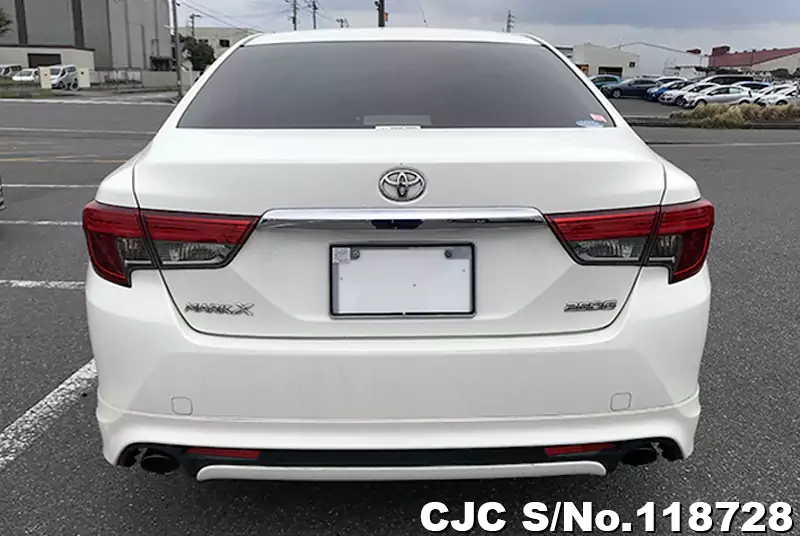 2015 Toyota Mark X Pearl White for sale | Stock No. 118728