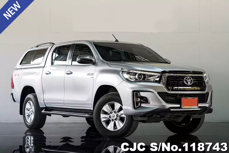 Toyota Hilux in Silver for Sale Image 0