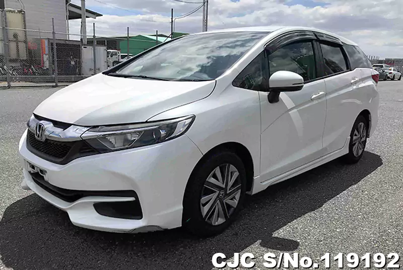 2016 Honda Fit Shuttle White for sale | Stock No. 119192