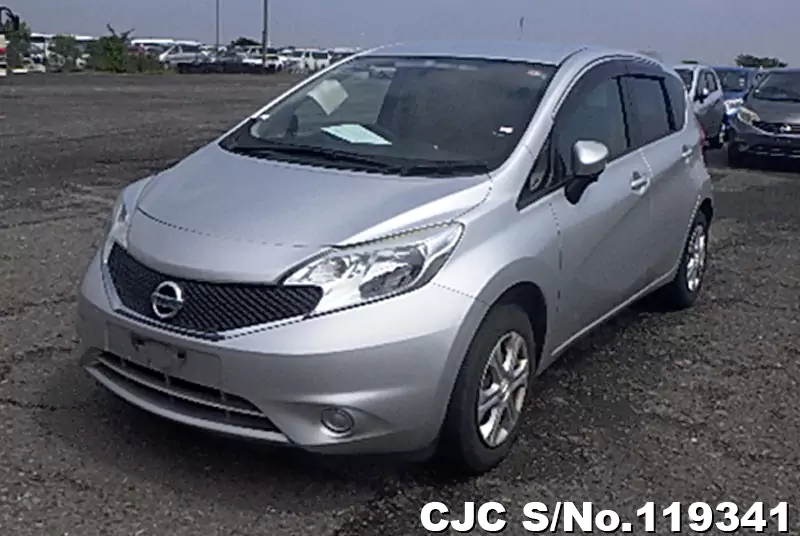 2015 Nissan Note Silver for sale | Stock No. 119341 | Japanese