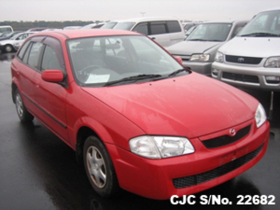 2000 Mazda / Familia Stock No. 22682