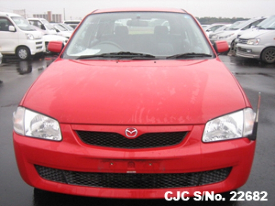 2000 Mazda Familia Red for sale | Stock No. 22682 | Japanese Used