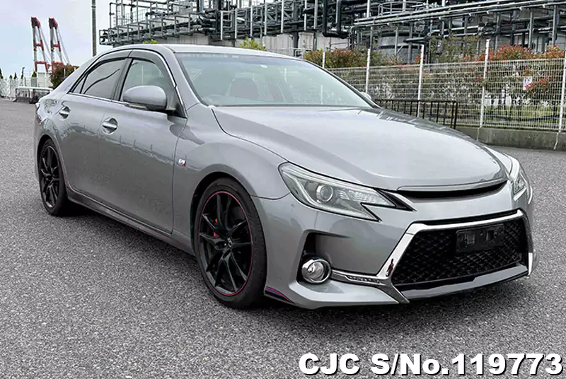 2015 Toyota Mark X Gray for sale | Stock No. 119773 | Japanese Used ...