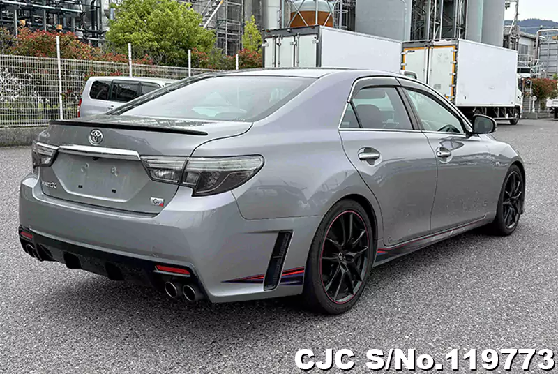2015 Toyota Mark X Gray for sale | Stock No. 119773 | Japanese Used ...