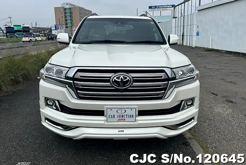 画像 画像 2015 Toyota Land Cruiser White for sale | Stock No. 120645