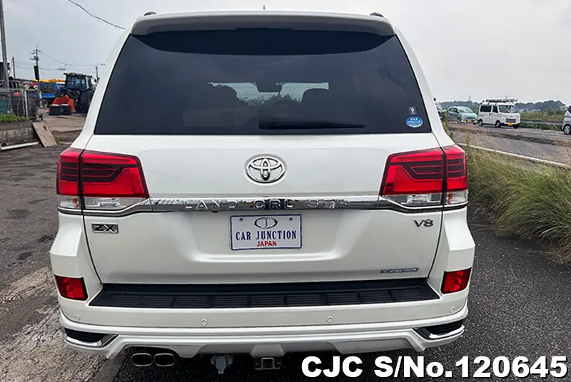 画像 2015 Toyota Land Cruiser White for sale | Stock No. 120645