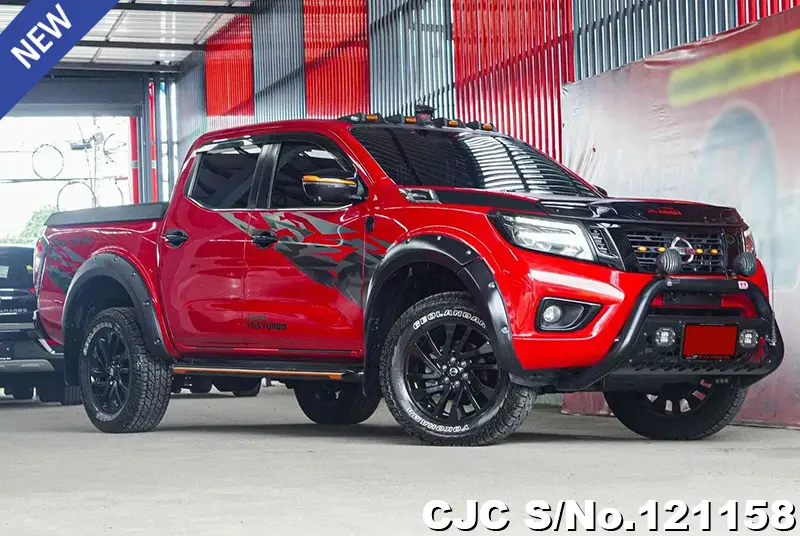 Nissan Navara in Red for Sale Image 0