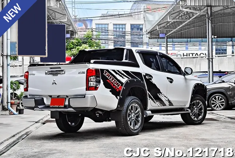 Mitsubishi Triton in White for Sale Image 2