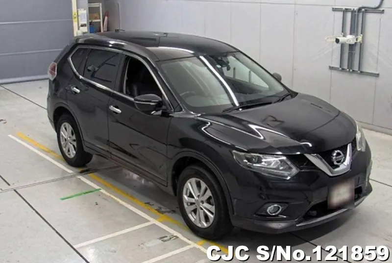 2015 Nissan XTrail Black for sale Stock No. 121859 Japanese Used
