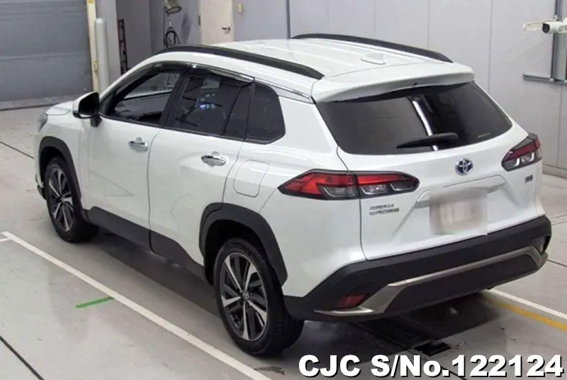 Toyota Corolla Cross in White for Sale Image 1