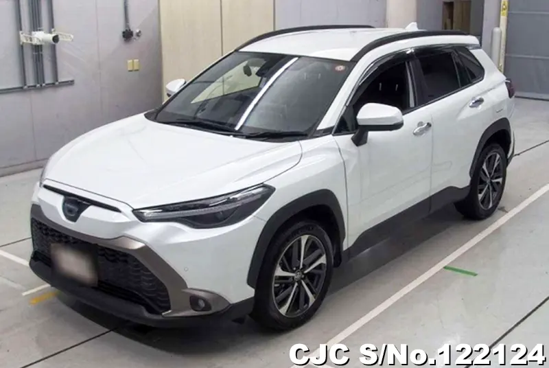 Toyota Corolla Cross in White for Sale Image 3