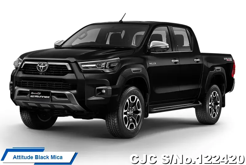 Toyota Hilux in Dark Blue Mica for Sale Image 3