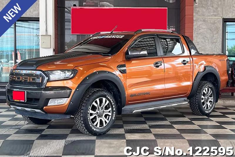 Ford Ranger in Orange for Sale Image 2