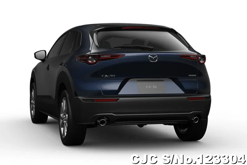 Mazda CX-30 in Deep Crystal Blue for Sale Image 2