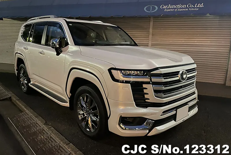 2023 Toyota Land Cruiser White for sale | Stock No. 123312 | Japanese Used Cars Exporter 2023 Toyota Land Cruiser White for sale | Stock No. 123312 | Japanese Used Cars Exporter