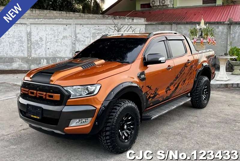 Ford Ranger in Orange for Sale Image 3