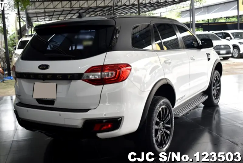 Ford Everest in White for Sale Image 2