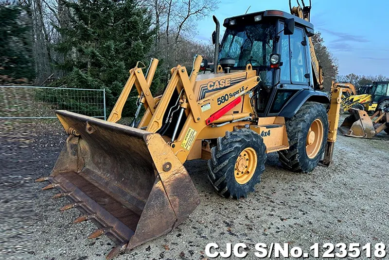 Case 580 SLE Backhoe Loader