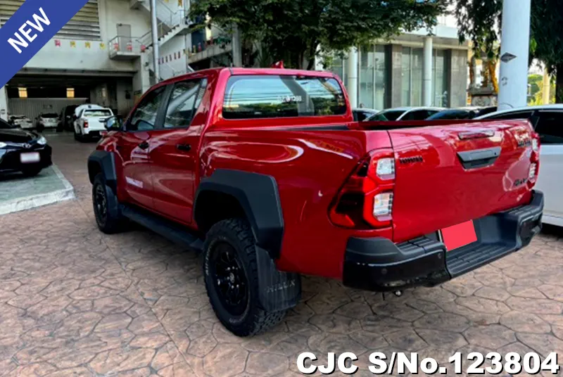 Toyota Hilux in Red for Sale Image 1