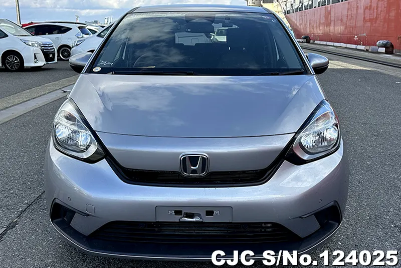 Honda Fit in Silver for Sale Image 4