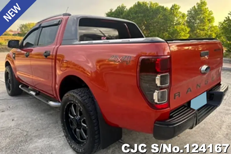 Ford Ranger in Red for Sale Image 1