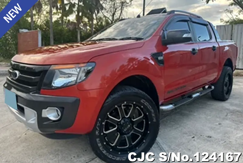 Ford Ranger in Red for Sale Image 3