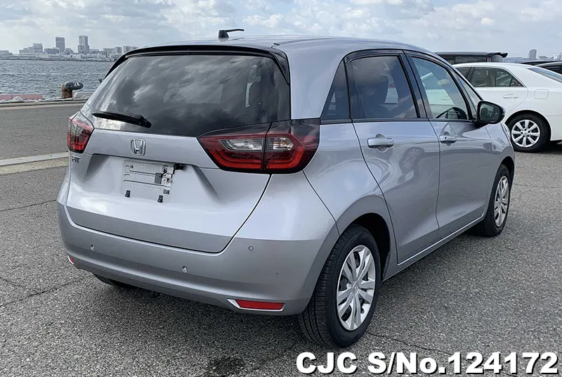 Honda Fit in Silver for Sale Image 2