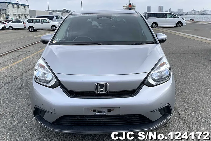 Honda Fit in Silver for Sale Image 4