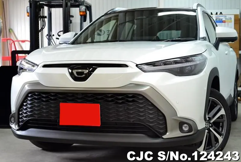 Toyota Corolla Cross in White for Sale Image 1