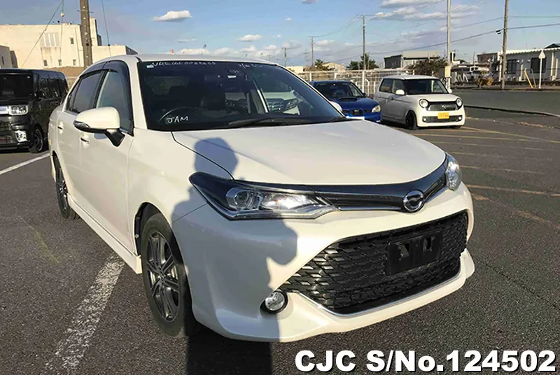 2016 Toyota Corolla Axio Pearl for sale | Stock No. 124502 | Japanese ...
