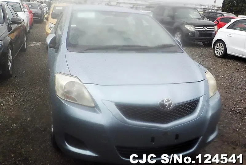 Toyota Belta in Light Blue for Sale Image 4