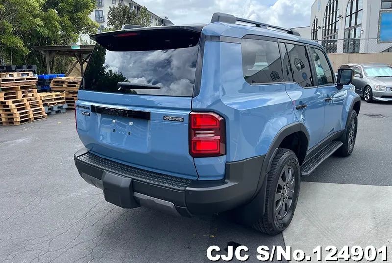 Toyota Land Cruiser 250 in Blue for Sale Image 2