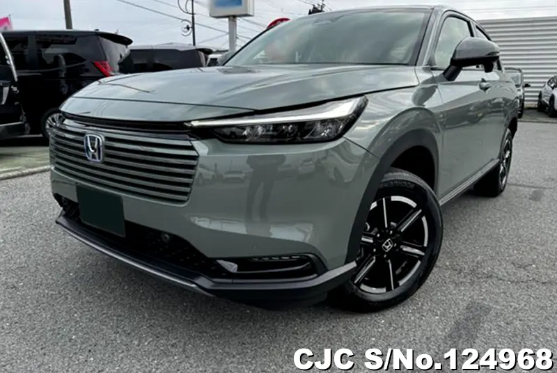 Honda Vezel in Gray for Sale Image 3