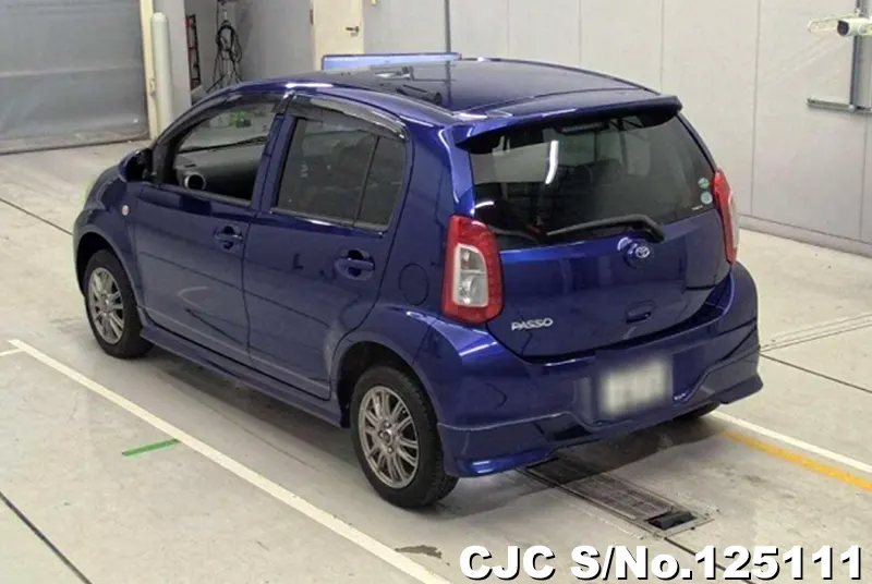 Toyota Passo in Blue for Sale Image 1