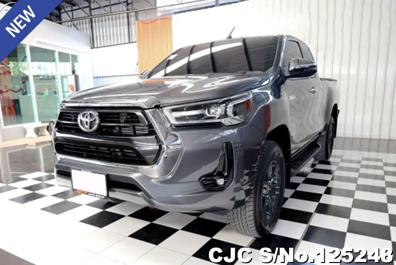 Toyota Hilux in Gray for Sale Image 3