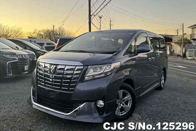 Toyota Alphard in Blue for Sale Image 2
