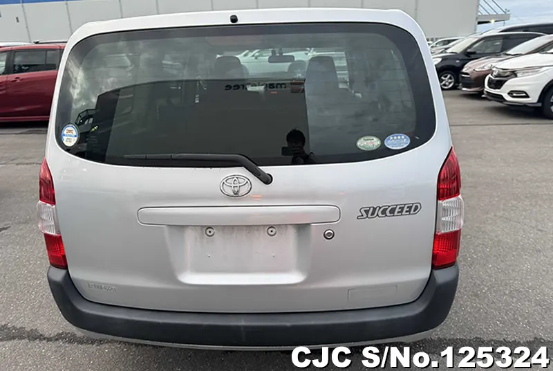 Toyota Succeed Van in Silver for Sale Image 5