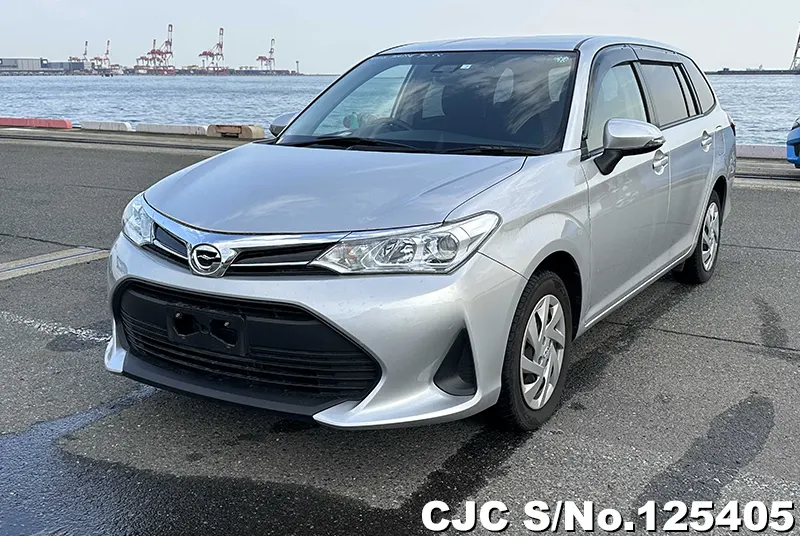 Toyota Corolla Fielder in Silver for Sale Image 3